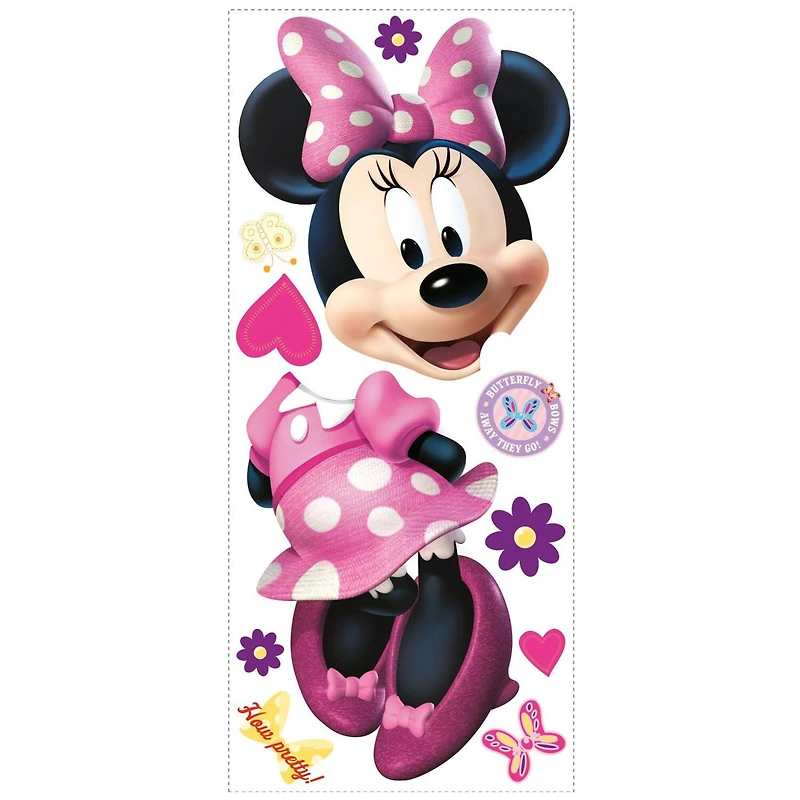 RoomMates Disney® Minnie Bow-Tique Peel & Stick Giant Wall Decals