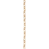 7.5" Gold Paperclip Charm Bracelet by Bead Landing™