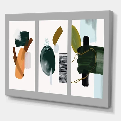 Designart - Minimalistic Compostion of Organic Shapes IV