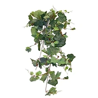 TF Publishing Frosted Grape Bush Stems With 155 Leaves, 8ct.