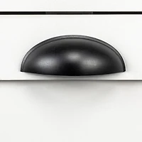 Household Essentials 30" Scandi White Finish Laundry Sorter Cabinet