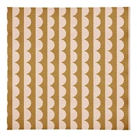 Scalloped Circle  10" x 10" Cotton Twill Napkin