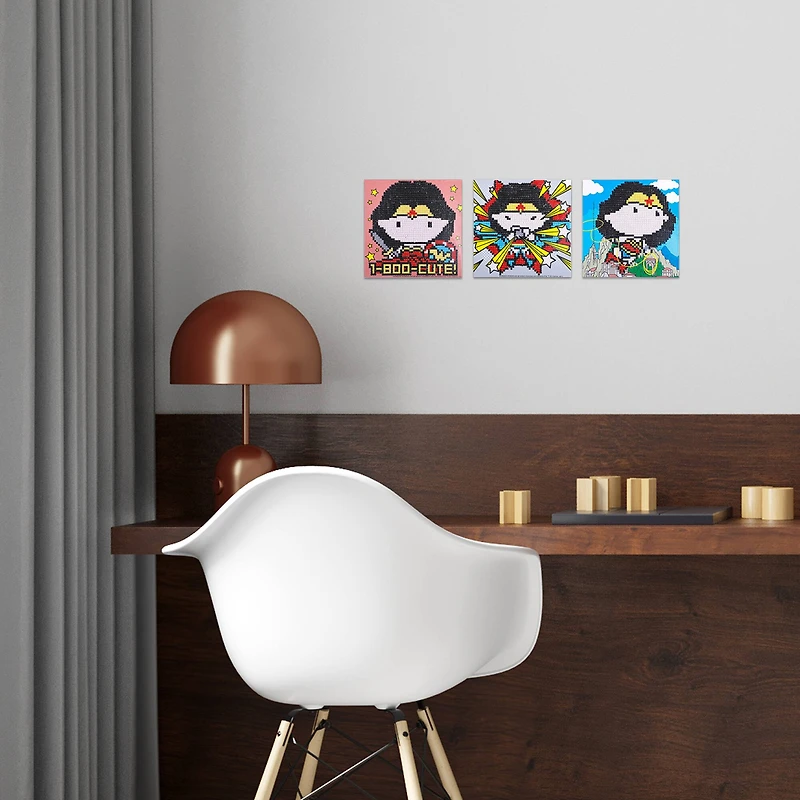 Camelot Dotz Wonder Woman Dotzies Craft Kit