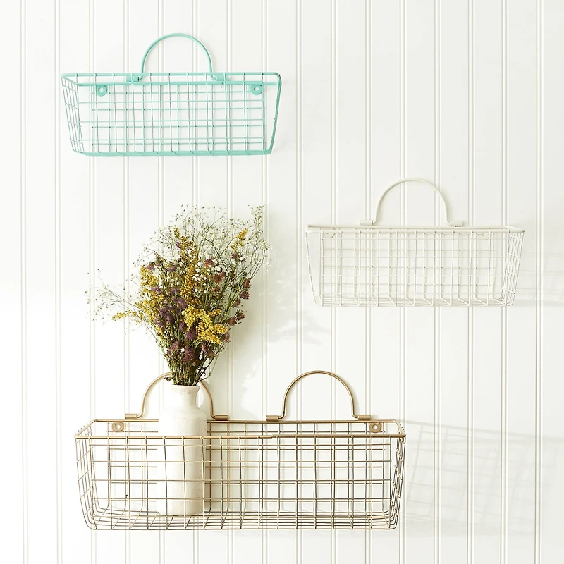 DII® Small Wire Wall Baskets