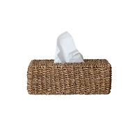 Hello Honey® Hand-Woven Seagrass Tissue Box Cover