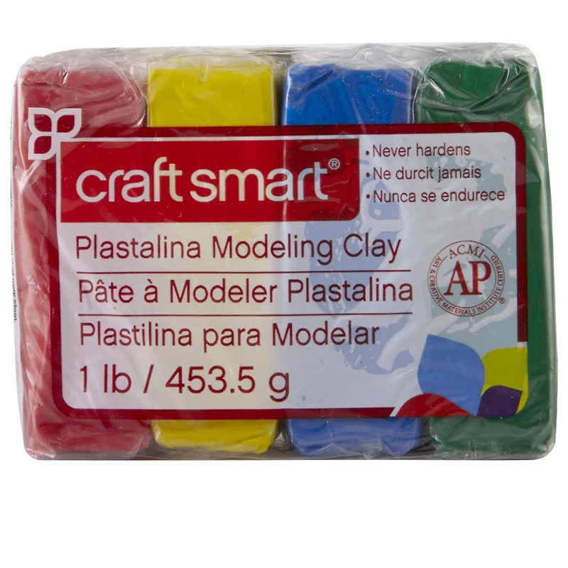 12 Pack: Primary Plastalina Modeling Clay Set by Craft Smart®