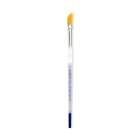 Soft-Grip Golden Taklon Dagger Brush, 3/8"