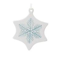 Etched Ceramic Ornament Set