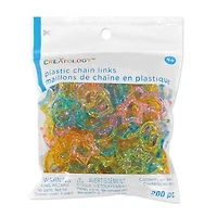 Glitter Pastel Mixed Shape Chain Links by Creatology™