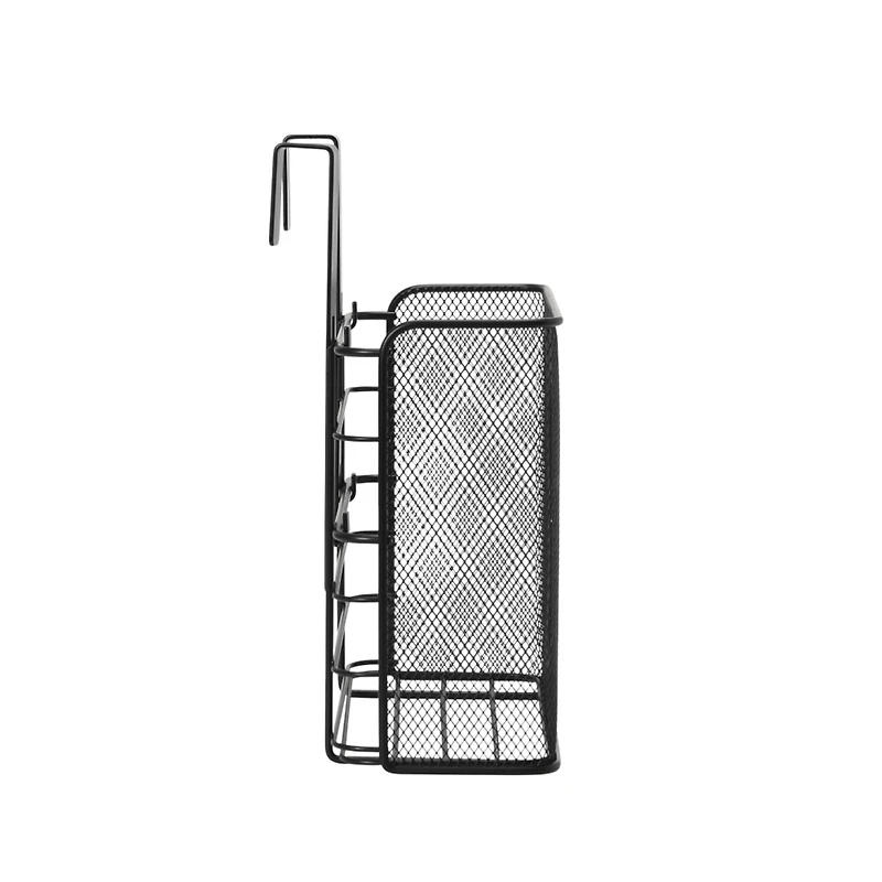 Household Essentials Over the Door Mesh Metal Basket