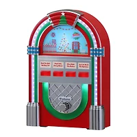 9" Red Retro Jukebox