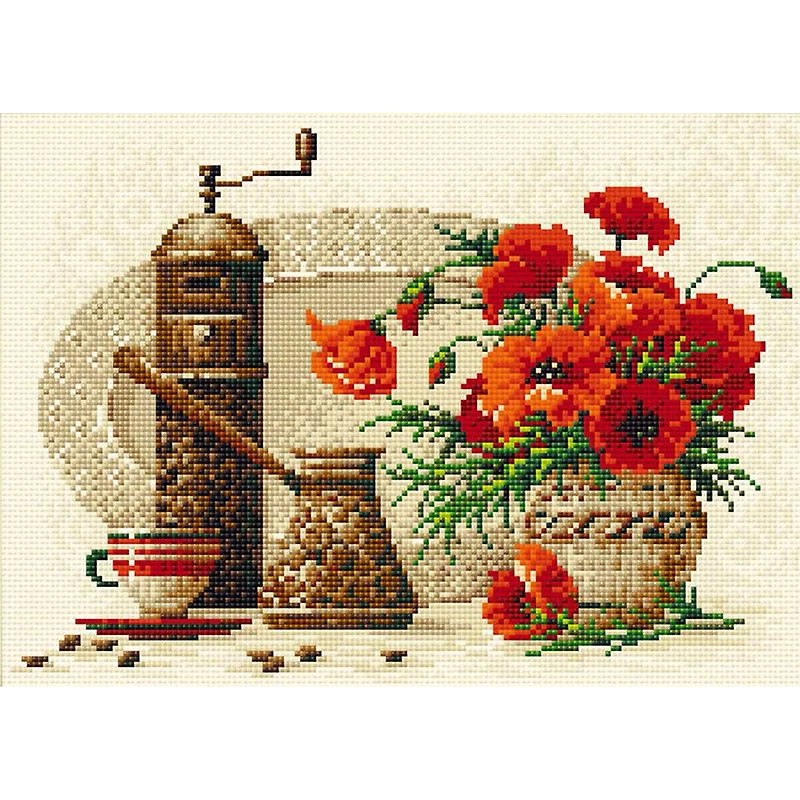 RIOLIS Coffee Diamond Mosaic Kit