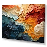 Designart "Biomorphism Organic Forms V" Modern Wall Art Living Room