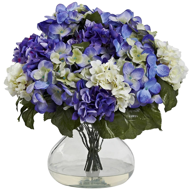 Hydrangea with Large Vase