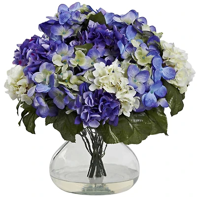 Hydrangea with Large Vase