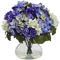 Hydrangea with Large Vase