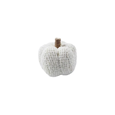 4" Chenille Pumpkin Tabletop Décor by Ashland