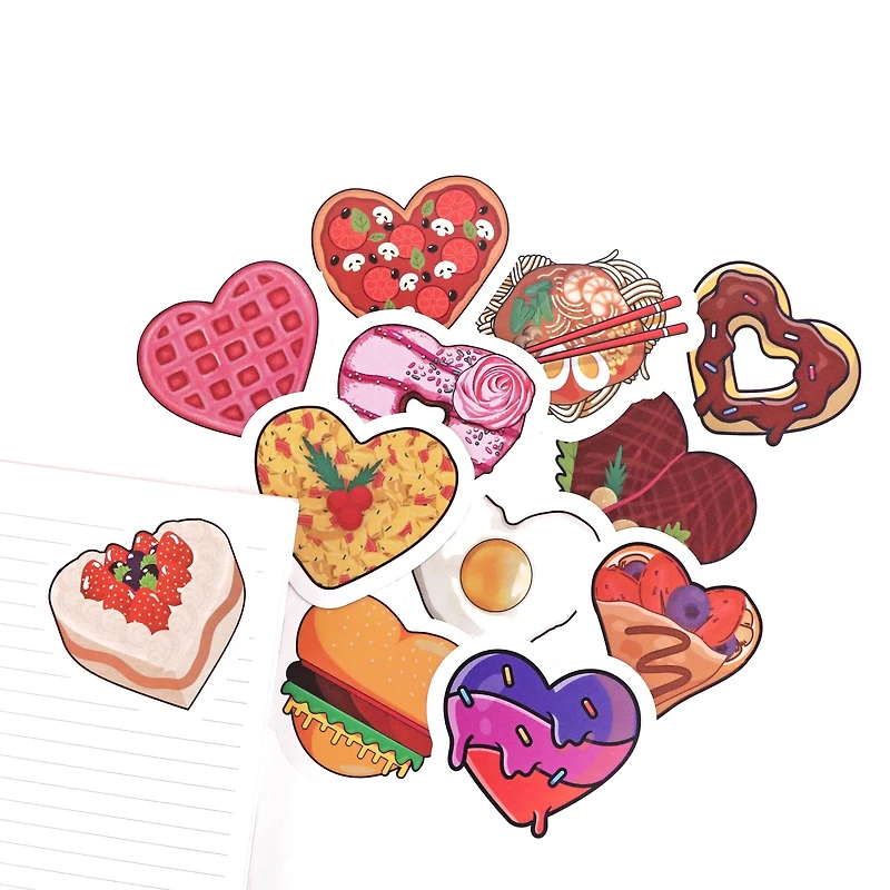 Heart Food Vinyl Die Cut Stickers by Recollections™