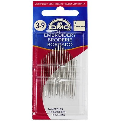 24 Packs: 16 ct. (384 total) DMC® Embroidery Needles