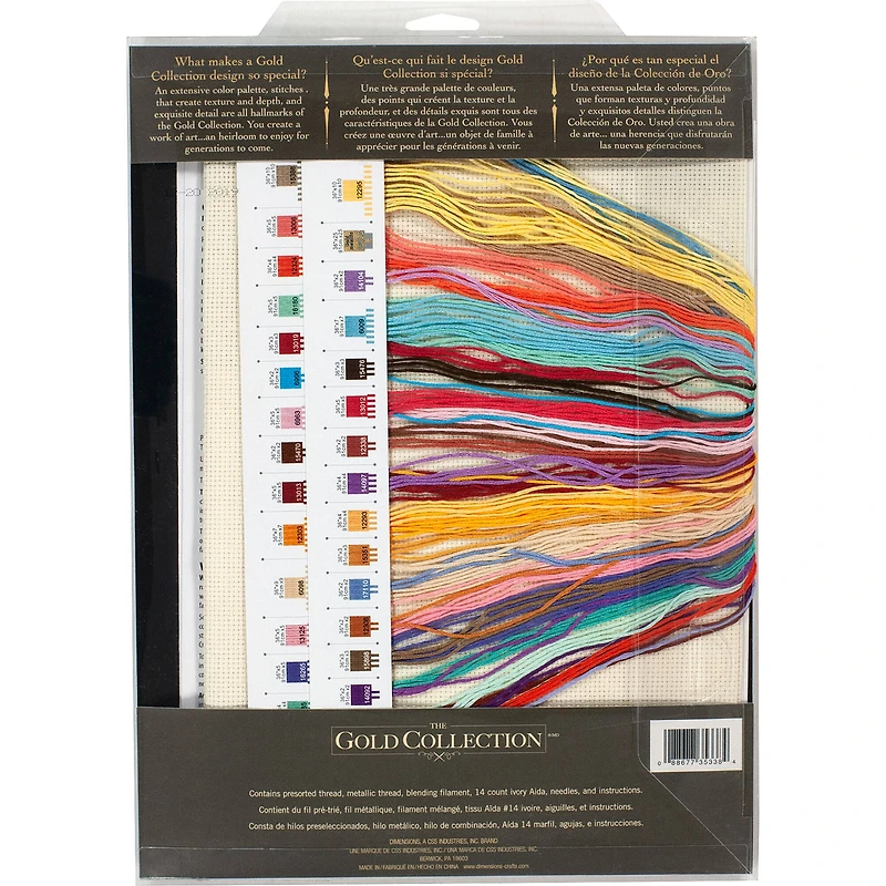 Dimensions® Gold Collection® Butterfly Beauty Counted Cross Stitch Kit