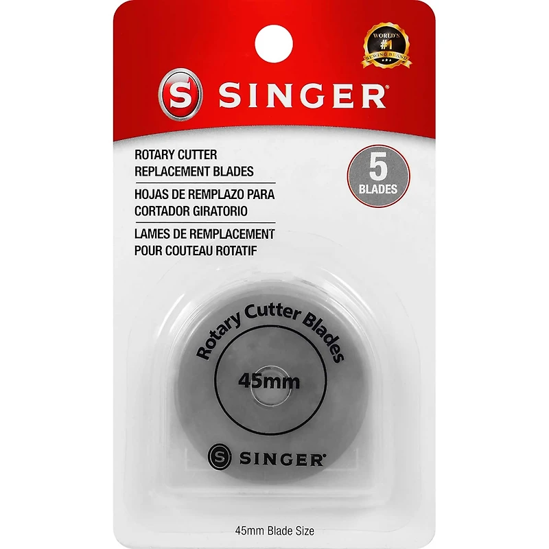 SINGER® 45mm Rotary Cutter Replacement Blades, 5ct.
