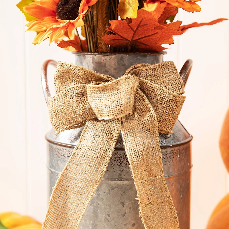 Glitzhome® 39.75" Fall Sunflower Leaf Potted Tree