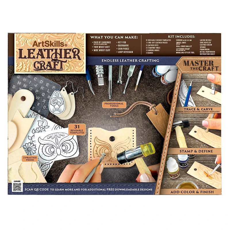 ArtSkills® Beginners Leather Working Kit
