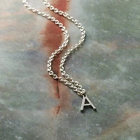 Sterling Silver Alphabet Charm by Bead Landing