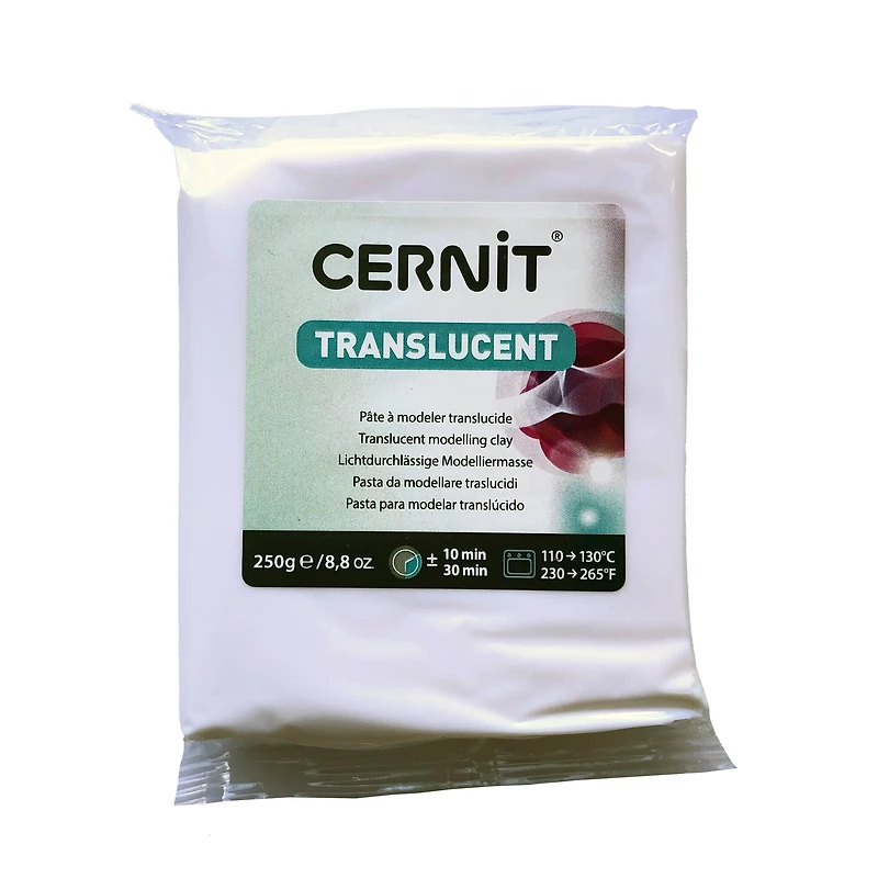 Cernit® 8.8oz. Translucent Polymer Clay