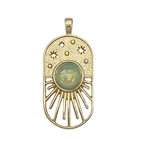 Opal Sunburst Evil Eye Pendant by Bead Landing™