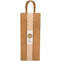 American Crafts™ Fancy That Kraft Wine Gift Bags, 6ct.