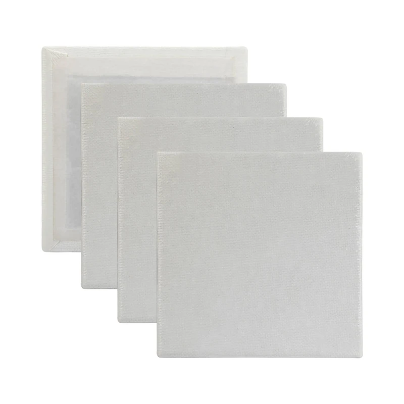 4 Pack 4" x 4" Mini Canvas Panels by Artist's Loft™ Necessities
