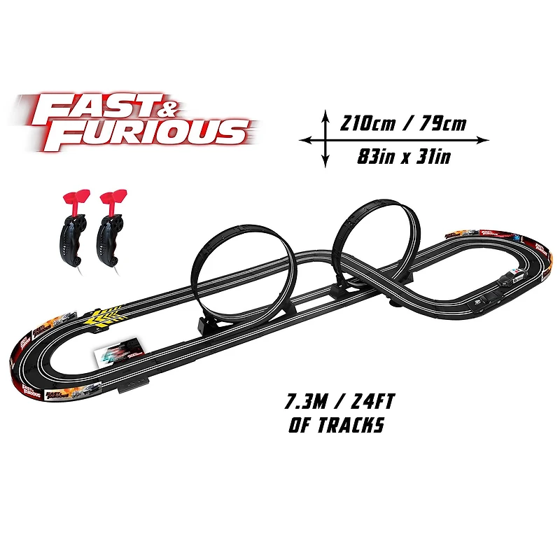 Fast & Furious: Stunt Raceway Slot Car Set