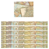 Teacher Created Resources Travel the Map Straight Border Trim, 210ft.