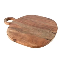 15.75" Natural Acacia Wood Charcuterie Board by Ashland®