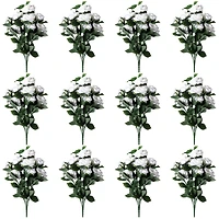 12 Pack: White Rose Bush by Ashland®