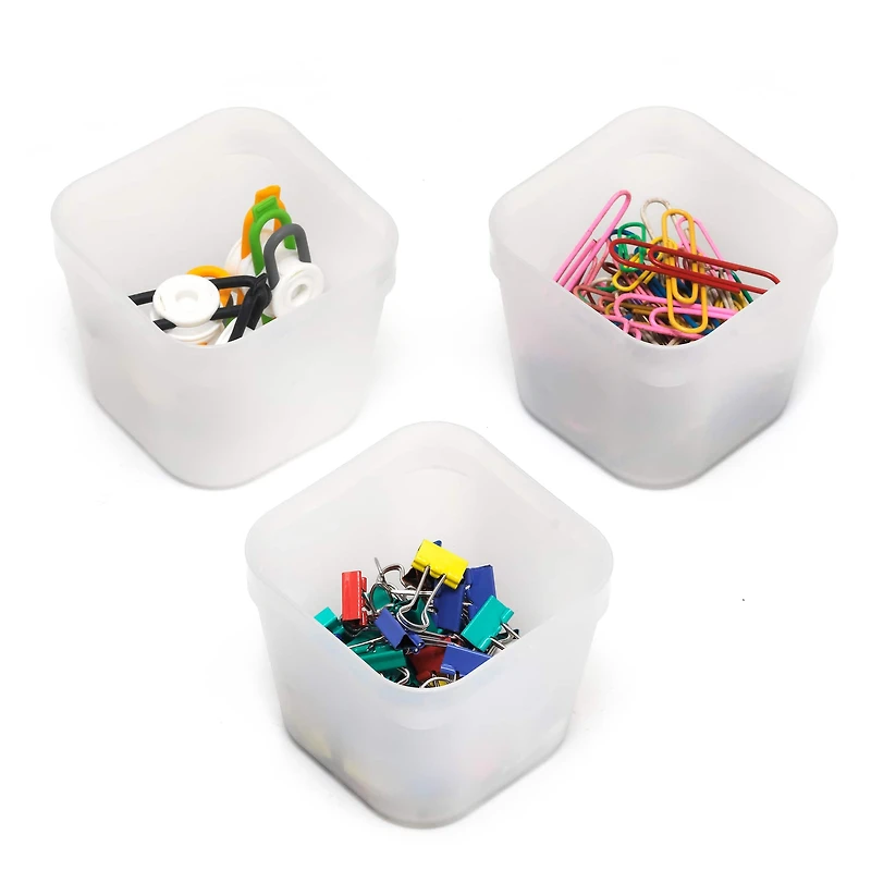 3" White Drawer Organizers by Simply Tidy®, 3ct.