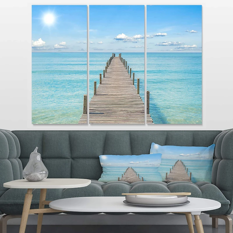 Designart - Pier Infinite to the Sea