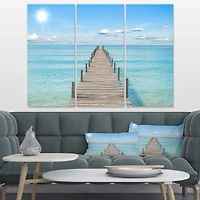 Designart - Pier Infinite to the Sea