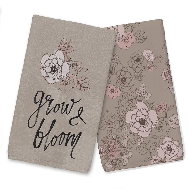 Grow and Bloom Tea Towel Set