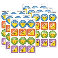 TREND Enterprises® Pizza Praise, Pizza Scent Scratch 'n Sniff Stinky Stickers®, 48 Per Pack, 6 Packs total of 288