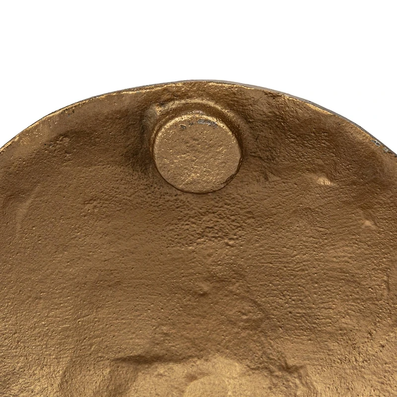 Hello Honey® Golden Antique Cast Metal Shell Door Knocker