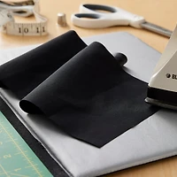 Black Iron-On Mending Fabric By Loops & Threads™
