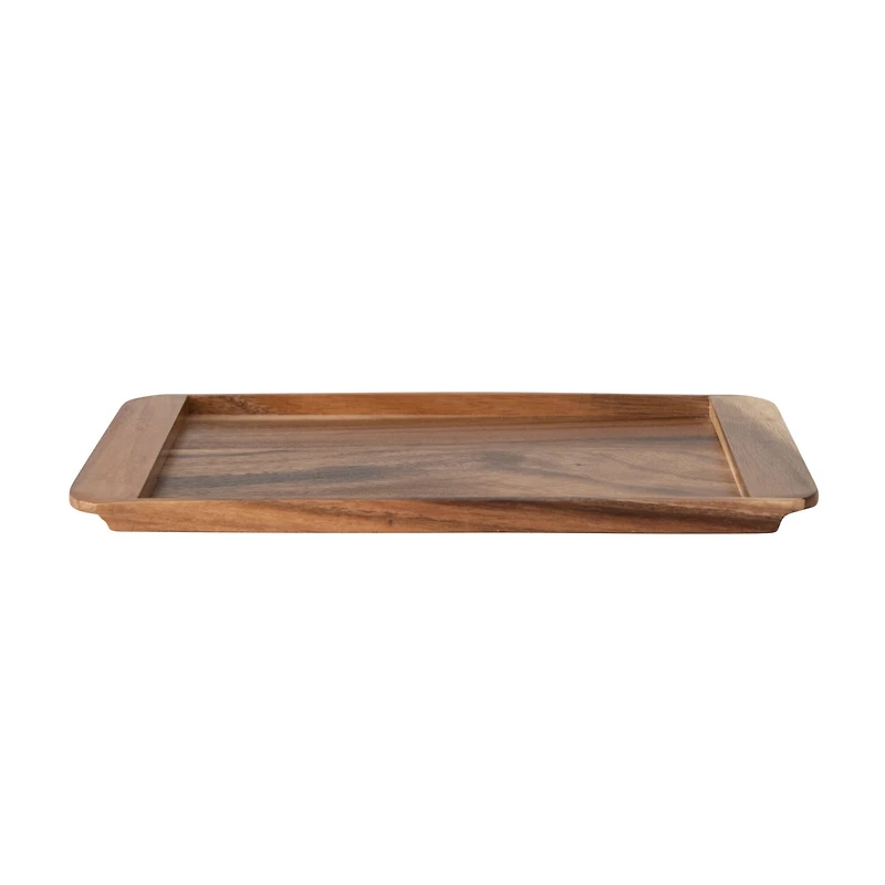 Hello Honey® 14.5" Wide Natural Suar Wood Serving Platter & Tray