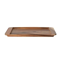 Hello Honey® 14.5" Wide Natural Suar Wood Serving Platter & Tray