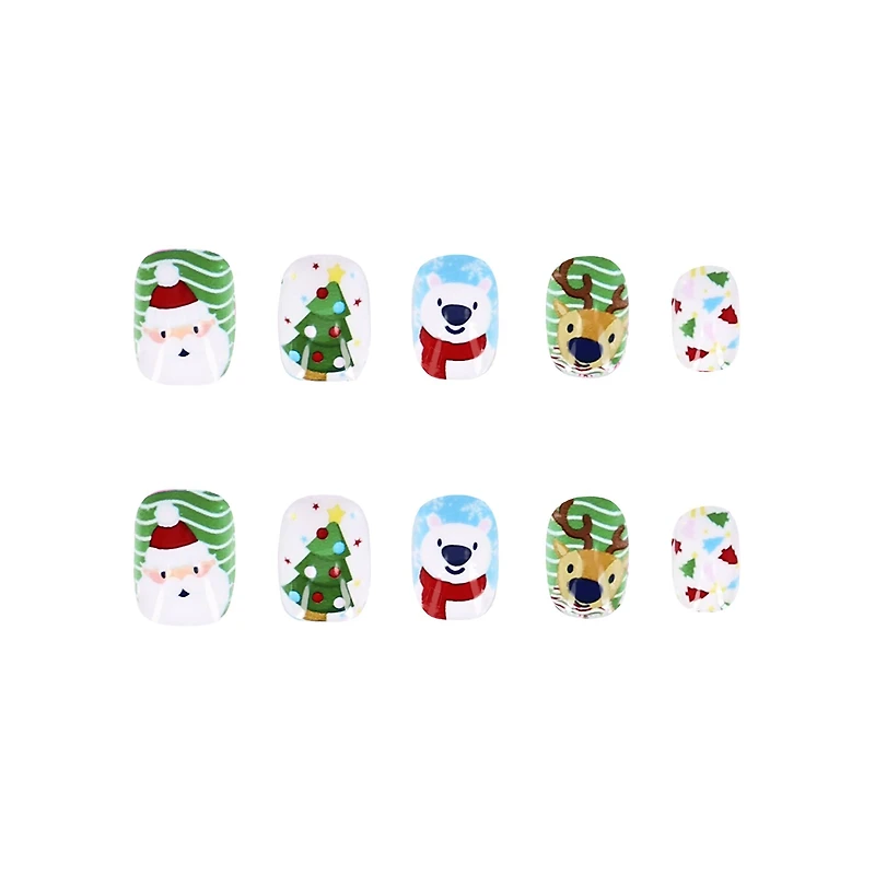 Christmas Press-On Nails by Creatology™