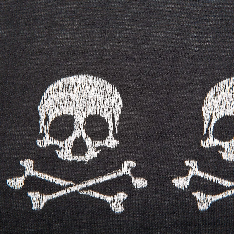 DII® Skulls Embroidered Placemats, 4ct.