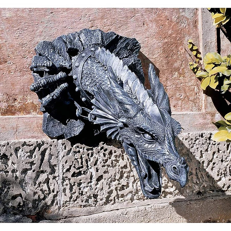 Design Toscano 24" Sir Gawain's Dragon Wall Sculpture