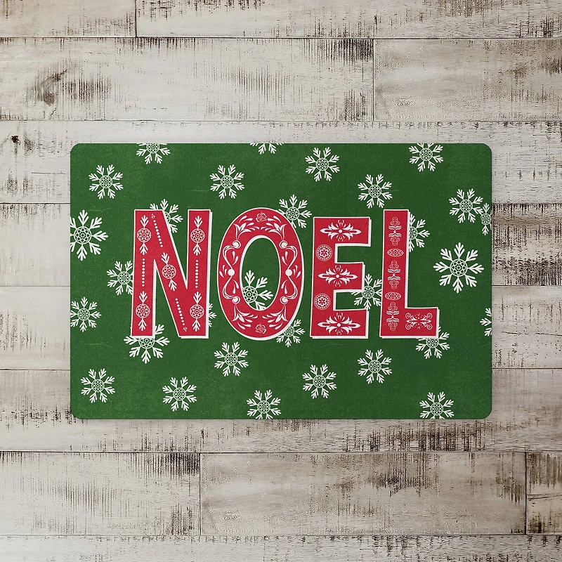 Scandinavian Noel Floor Mat