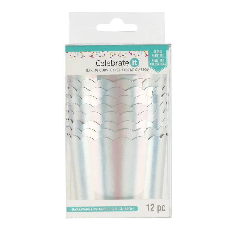 Iridescent Baking Cups by Celebrate It™, 12ct.
